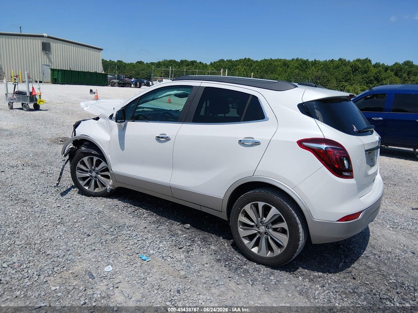 Vin: kl4cjasb2kb860014, lot: 45936867, buick encore fwd preferred 20193