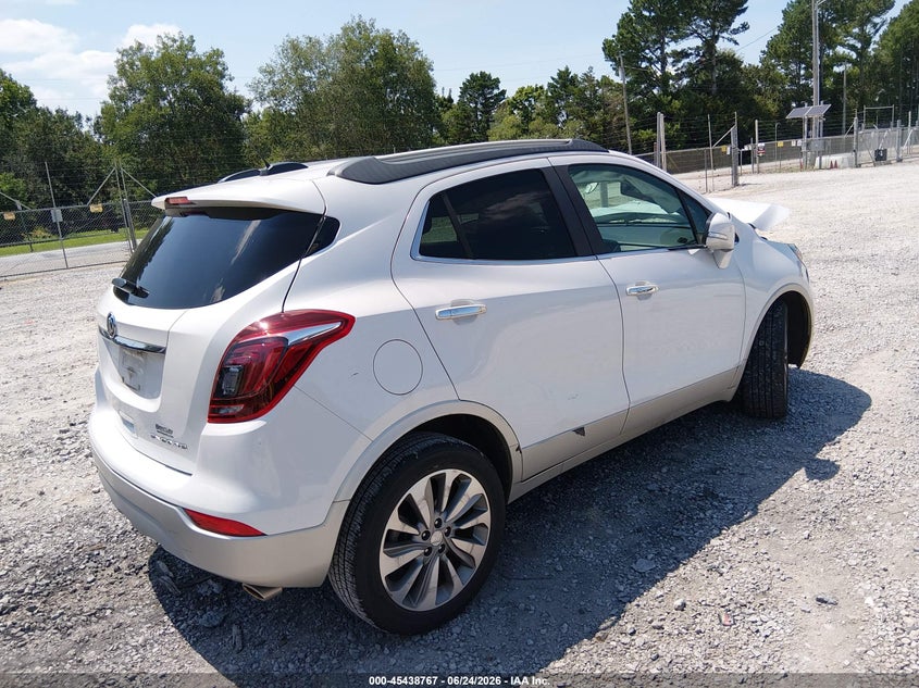 Vin: kl4cjasb2kb860014, lot: 45936867, buick encore fwd preferred 20194