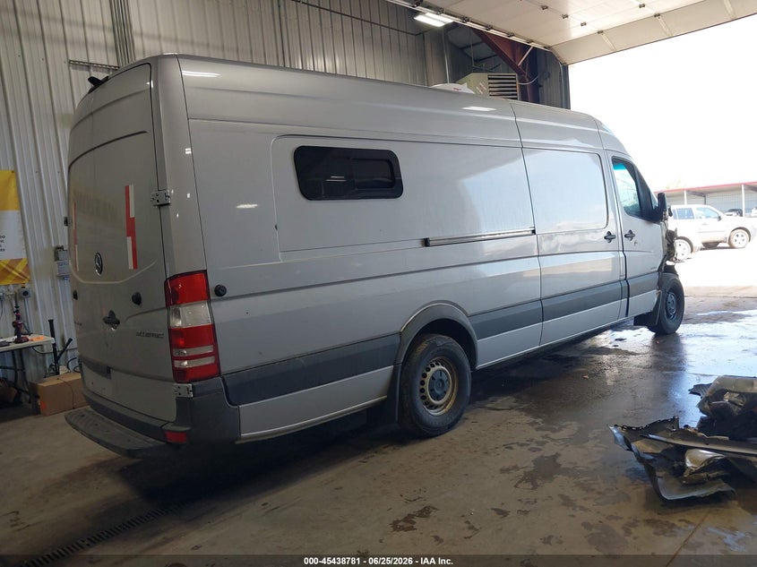 Vin: wd3pe8dd9gp307108, lot: 45936881, mercedes-benz sprinter 2500 high  roof 20164