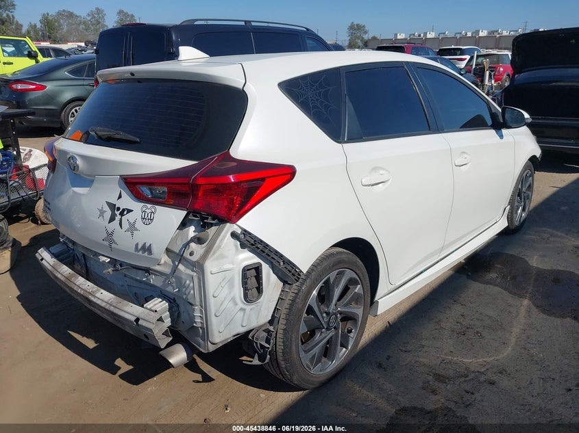 Vin: jtnkarje8gj512075, lot: 45936946, scion im 20164