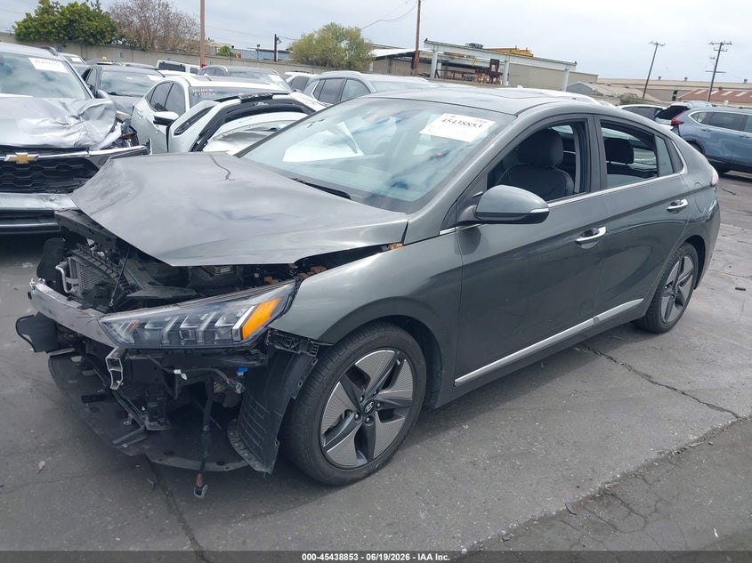VIN KMHC05LC9NU266340 2022 HYUNDAI IONIQ HYBRID LIMITED