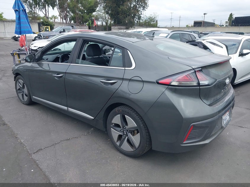 VIN KMHC05LC9NU266340 2022 HYUNDAI IONIQ HYBRID LIMITED
