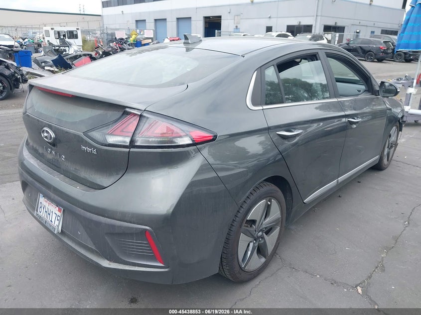 VIN KMHC05LC9NU266340 2022 HYUNDAI IONIQ HYBRID LIMITED