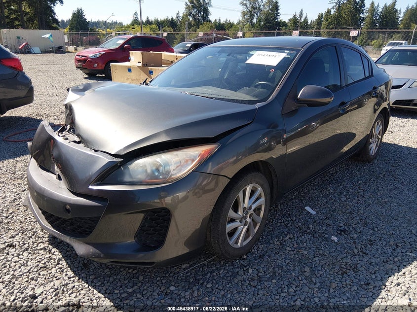 Vin: jm1bl1vp4d1791368, lot: 45937017, mazda mazda3 i touring 20132