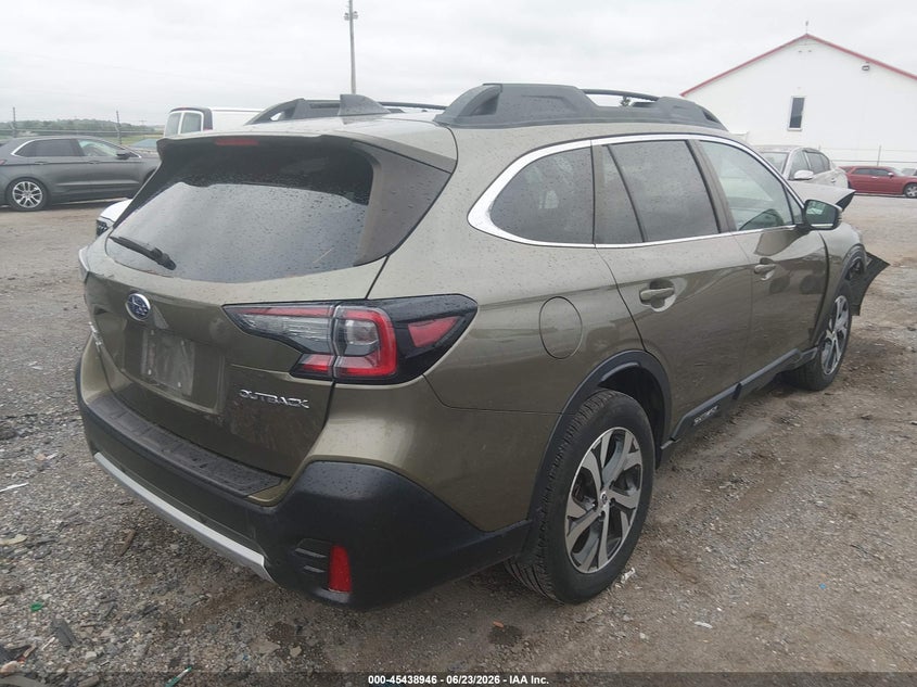 Vin: 4s4btamc7m3120291, lot: 45937046, subaru outback limited 20214