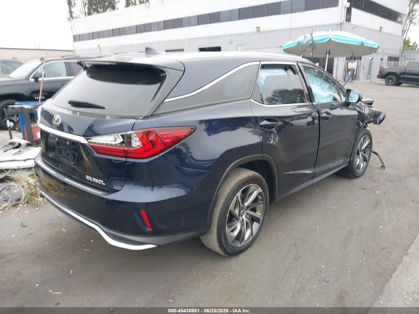 Vin: jtjdzkca3k2020335, lot: 45937050, lexus rx 350l luxury 20194