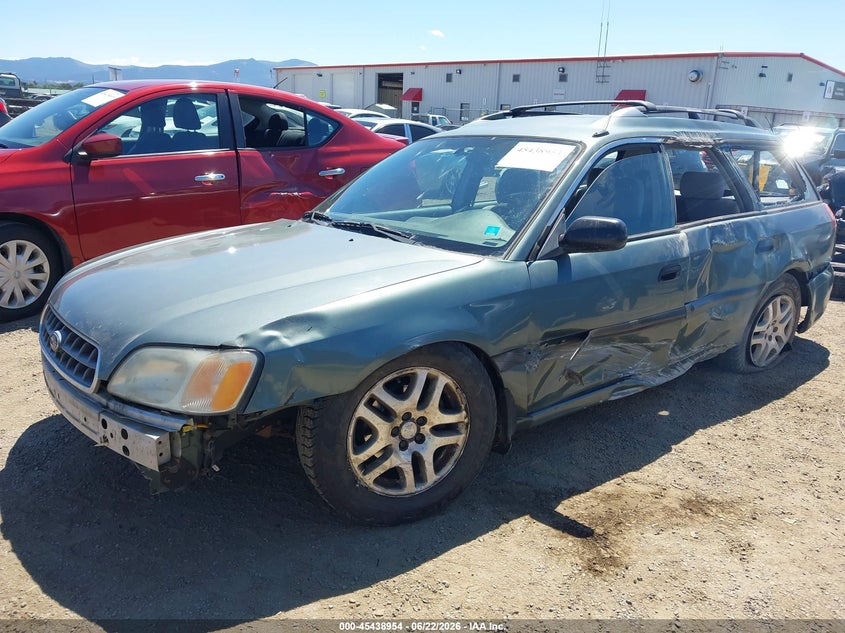 2000 Subaru Legacy VIN 4S3BH6352Y7300427 nuotrauka 2