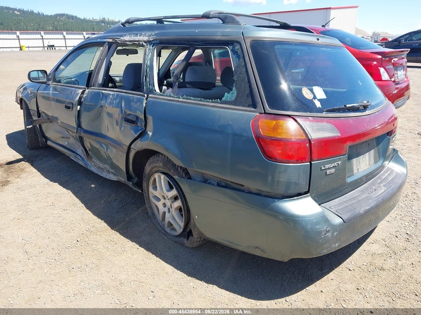 2000 Subaru Legacy VIN 4S3BH6352Y7300427 nuotrauka 3