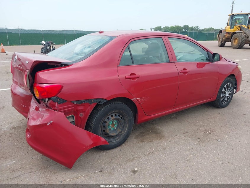2009 TOYOTA COROLLA auction photo 4