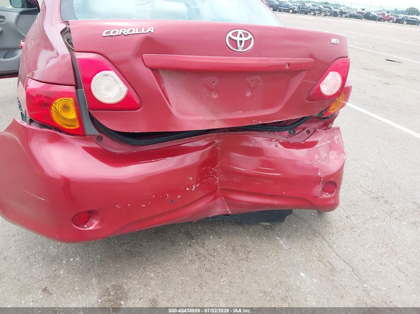 2009 TOYOTA COROLLA auction photo 6