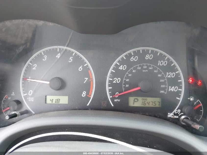 2009 TOYOTA COROLLA auction photo 7