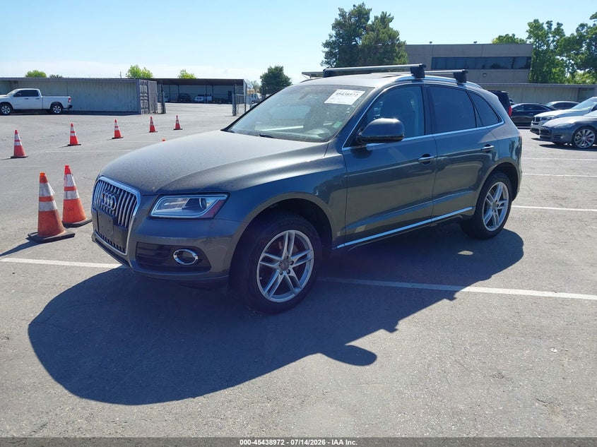 Vin: wa1lfafp7fa110434, lot: 45937072, audi q5 2.0t premium 20152