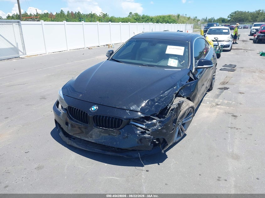 Vin: wba4j1c50jbg78667, lot: 45937106, bmw 430i gran coupe 20182