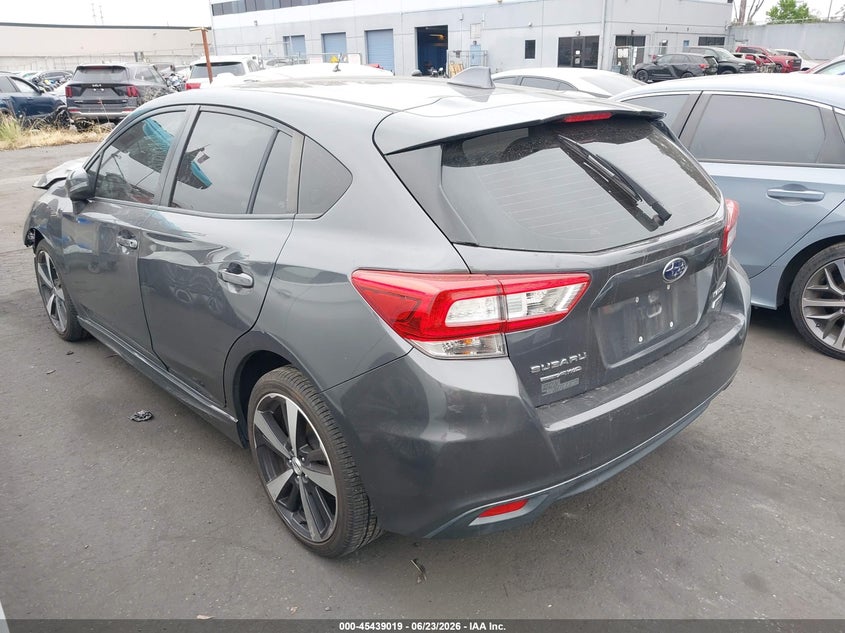 Vin: 4s3gtam69j3727826, lot: 45937119, subaru impreza 2.0i sport 20183