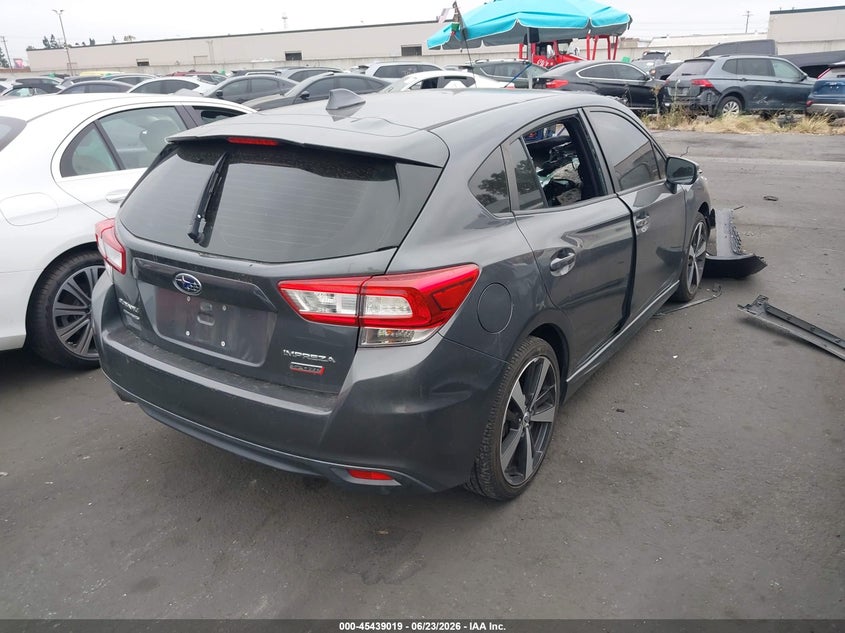 Vin: 4s3gtam69j3727826, lot: 45937119, subaru impreza 2.0i sport 20184