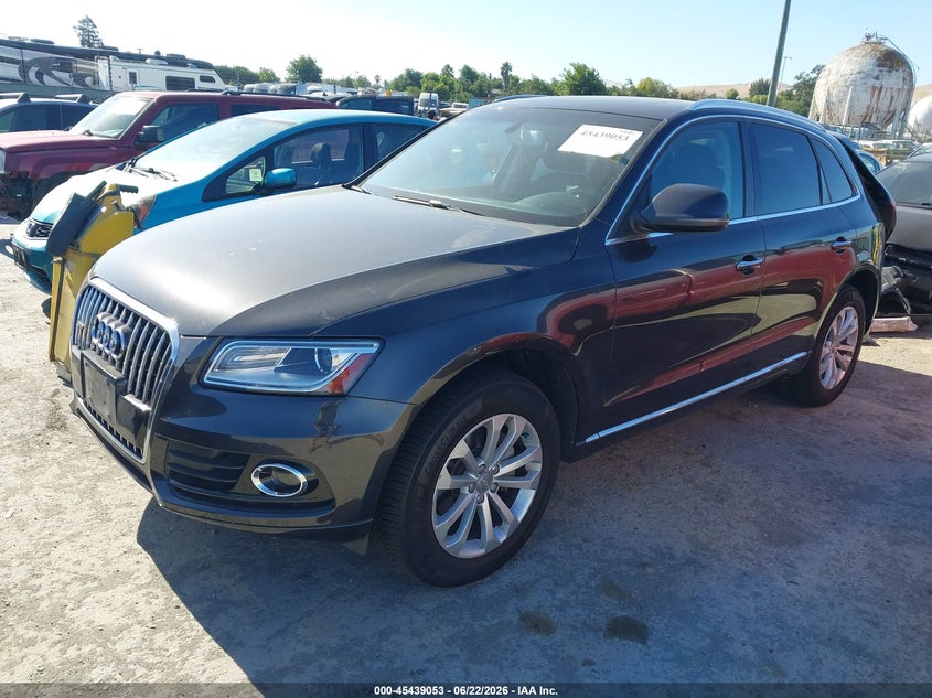 Vin: wa1lfafp7fa014187, lot: 45937153, audi q5 2.0t premium 20152