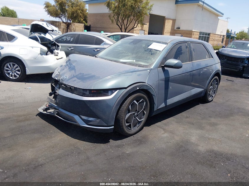 Vin: km8kmdaf4nu084374, lot: 45937182, hyundai ioniq 5 se 20222