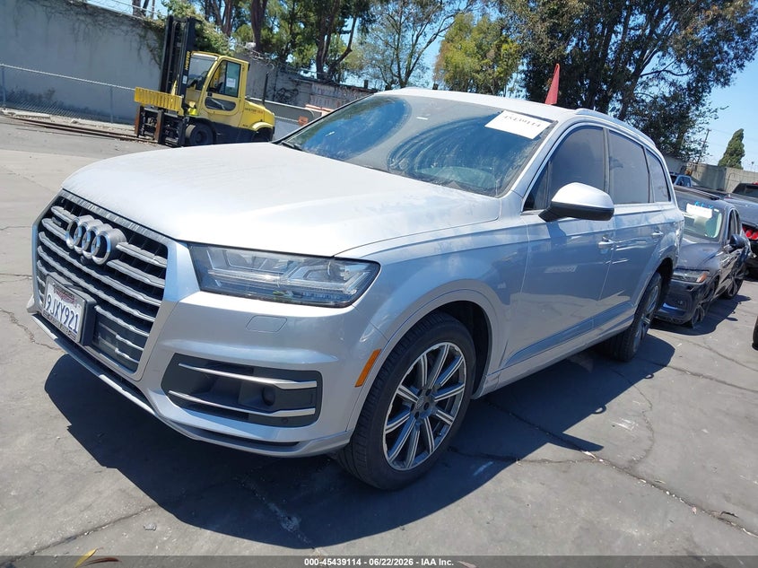 Vin: wa1lhaf79jd001751, lot: 45937214, audi q7 2.0t premium 20182
