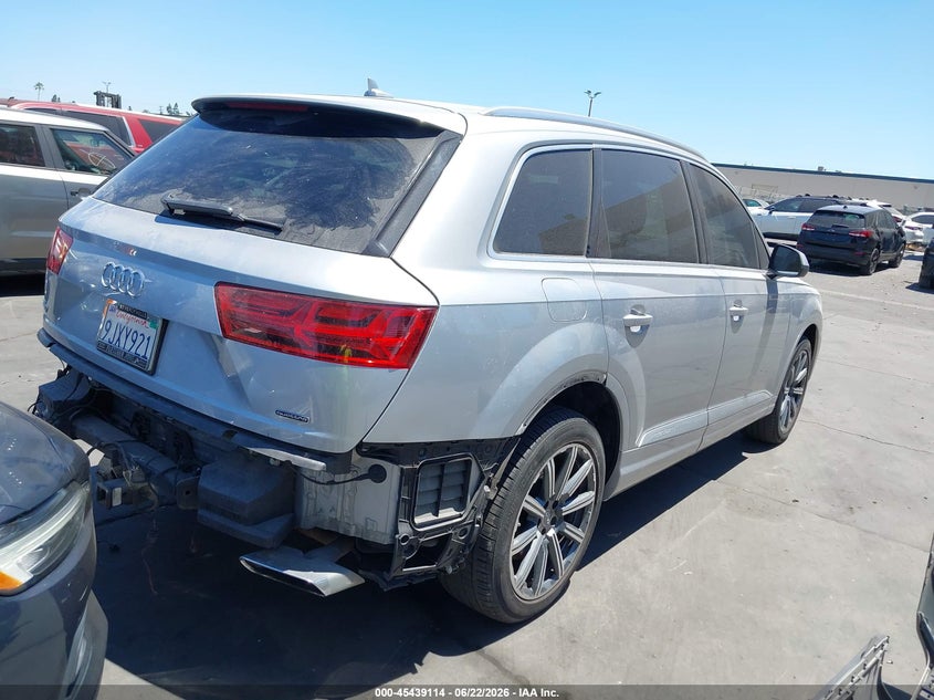 Vin: wa1lhaf79jd001751, lot: 45937214, audi q7 2.0t premium 20184