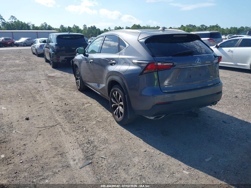2015 LEXUS NX 200T auction photo 3