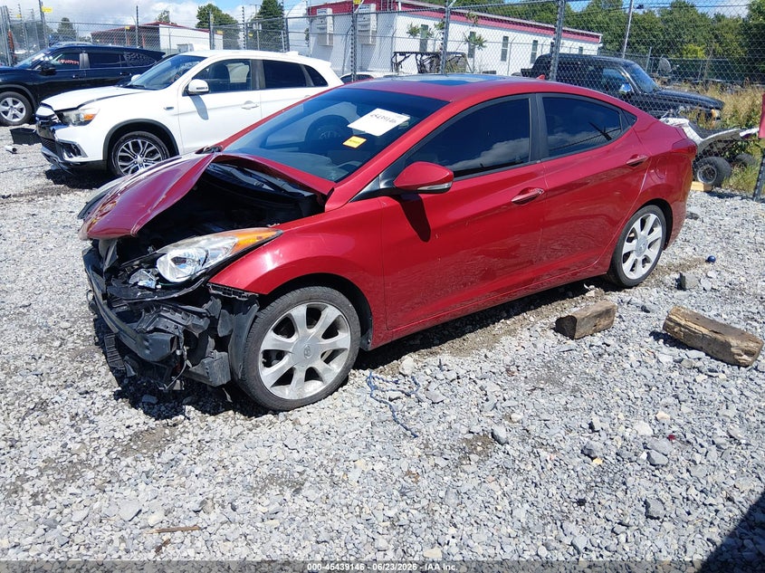 2013 HYUNDAI ELANTRA auction photo 2