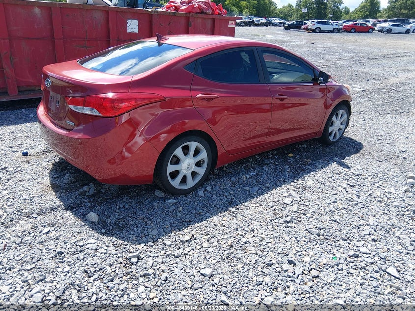 2013 HYUNDAI ELANTRA auction photo 4