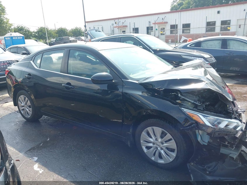 NISSAN SENTRA 2022 VIN 3N1AB8BV0NY253793