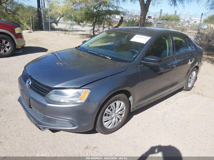 2014 Volkswagen Jetta 2.0l S 3VW2K7AJXEM353124 photo 1