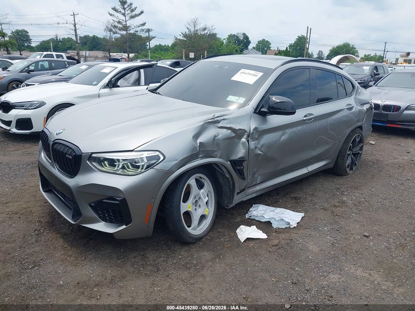 Vin: 5ymuj0c04m9h06216, lot: 45937380, bmw x4 m 20212