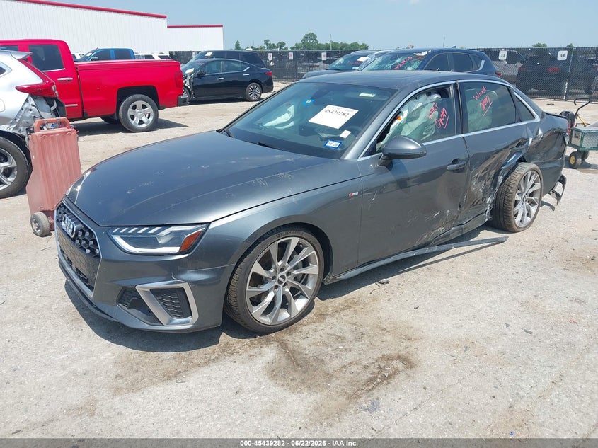 Vin: wauenaf47ln010374, lot: 45937382, audi a4 premium plus 45 tfsi quattro s tronic 20202