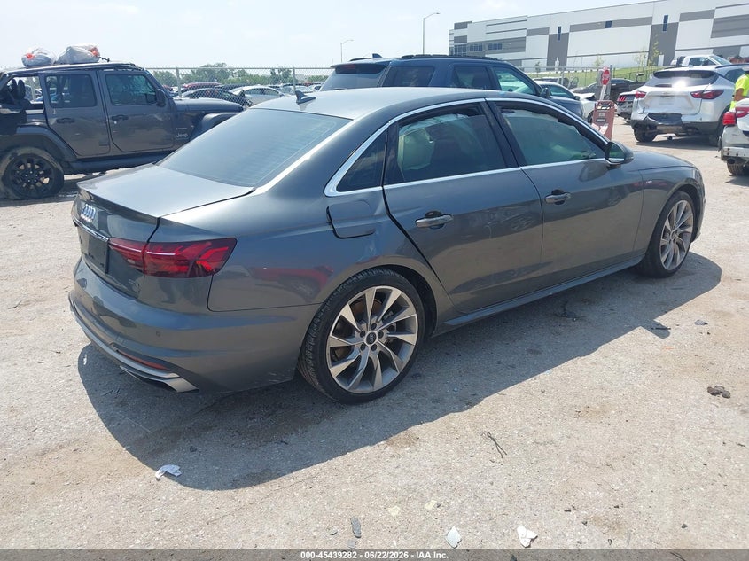 Vin: wauenaf47ln010374, lot: 45937382, audi a4 premium plus 45 tfsi quattro s tronic 20204