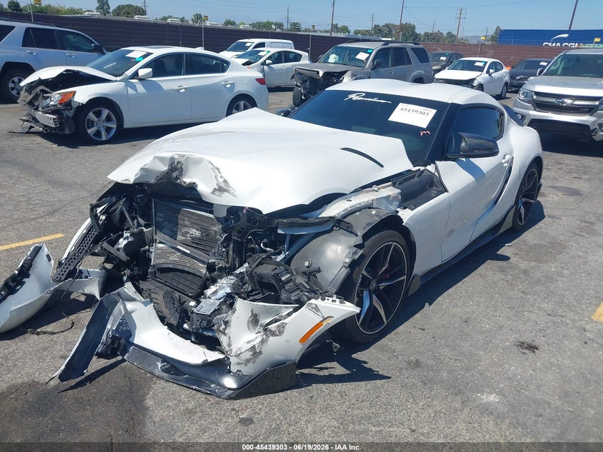 Vin: wz1db0c02nw052064, lot: 45937403, toyota gr supra 3.0 premium 20222