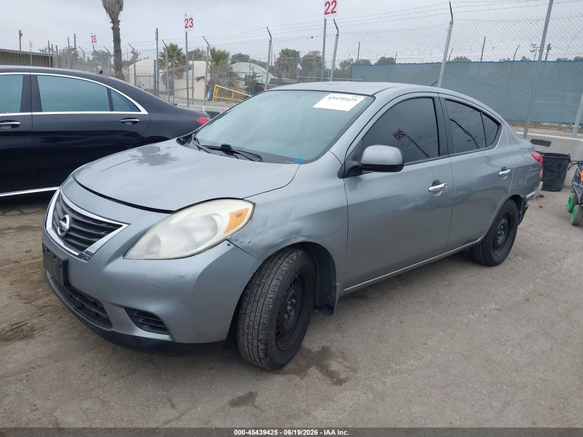 Vin: 3n1cn7apxcl938052, lot: 45937525, nissan versa 1.6 sv 20122