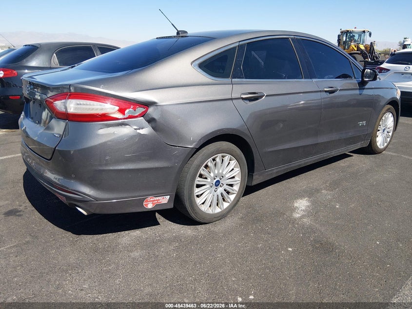 2013 FORD FUSION ENERGI auction photo 4