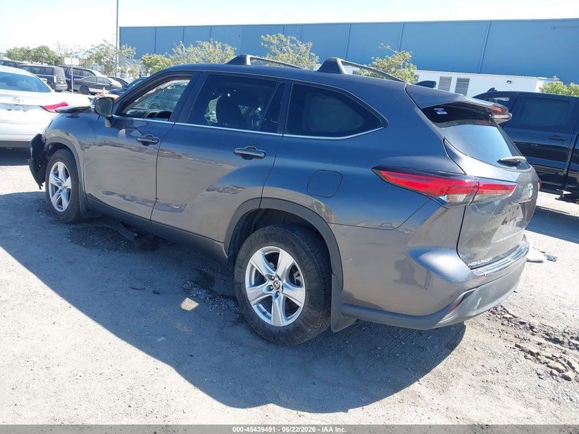 Vin: 5tdkdrah1ps032050, lot: 45937591, toyota highlander le 20233