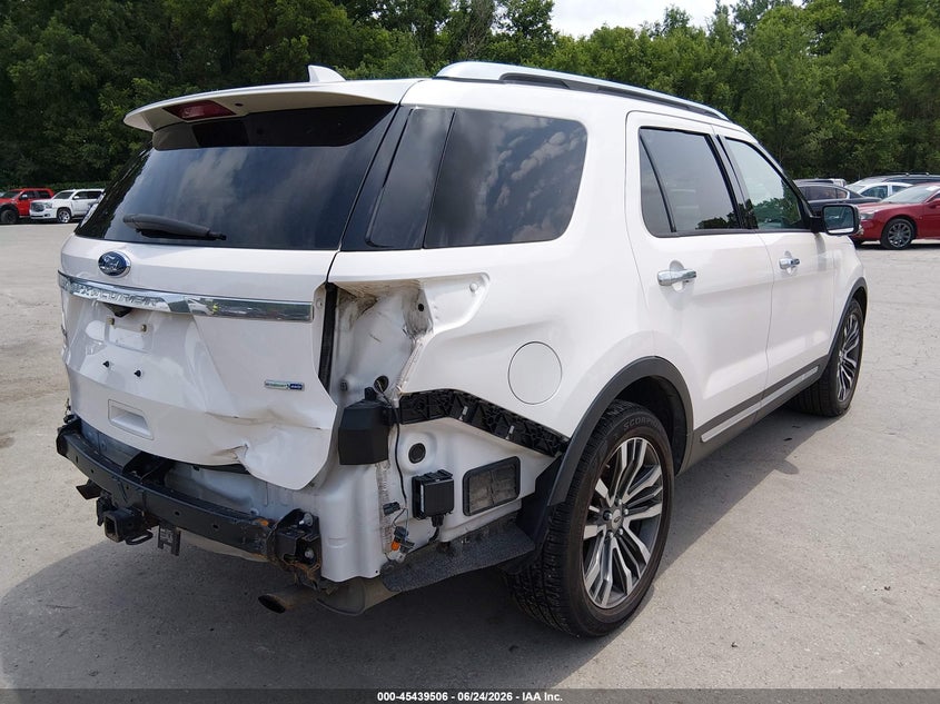 Vin: 1fm5k8ht7hgd62631, lot: 45937606, ford explorer platinum 20174