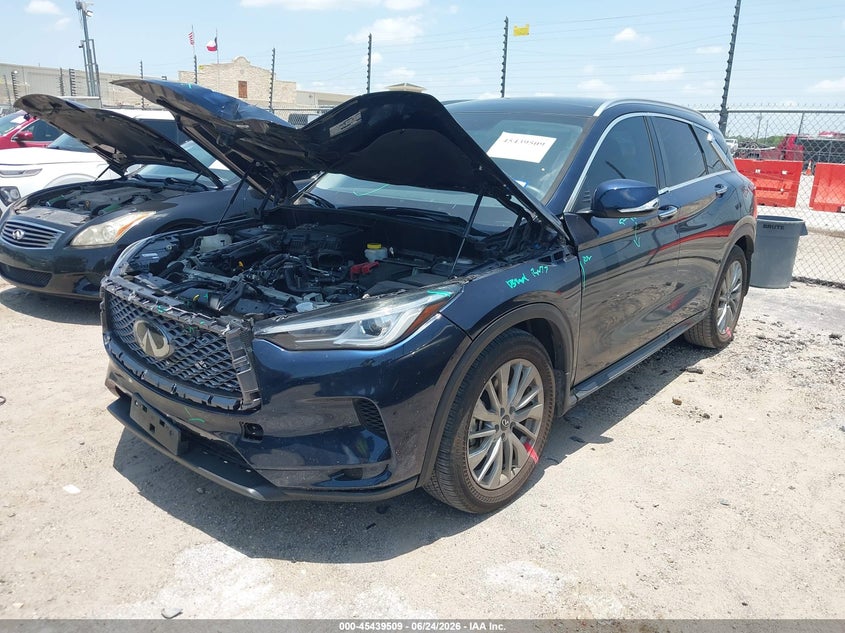 Vin: 3pcaj5ba2rf106954, lot: 45937609, infiniti qx50 luxe 20242