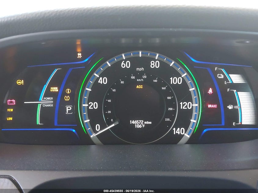 2015 HONDA ACCORD HYBRID auction photo 7