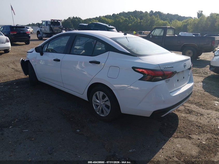 Vin: 3n1cn8dv0pl837835, lot: 45937680, nissan versa 1.6 s xtronic cvt 20233