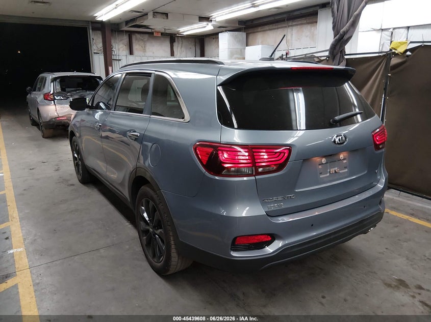 Vin: 5xypg4a58kg608583, lot: 45937708, kia sorento 3.3l s 20193