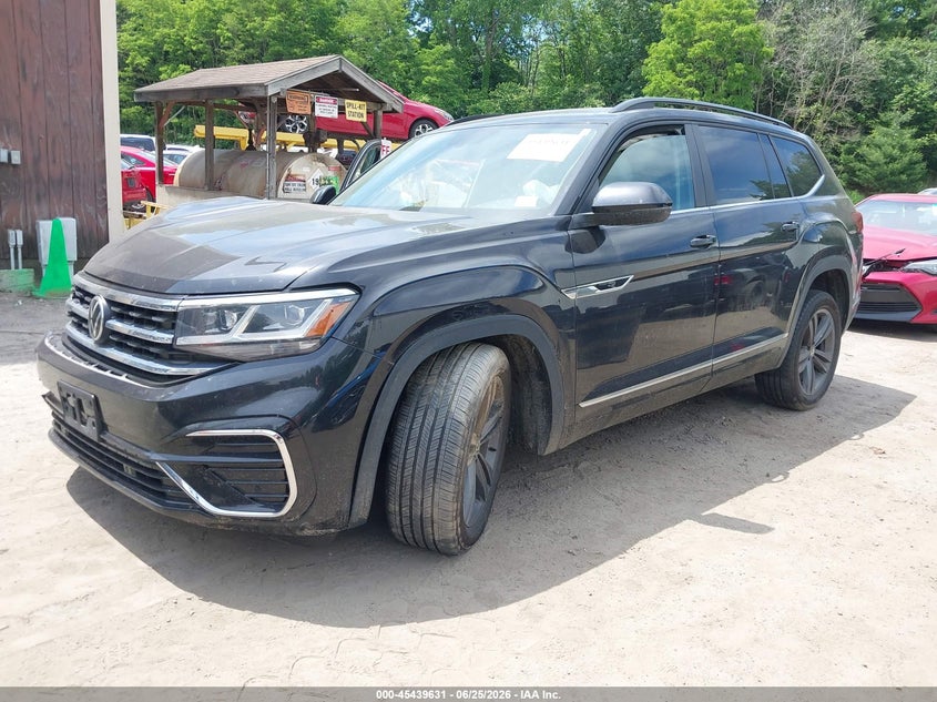 2021 Volkswagen Atlas, Front End, IAAI, VIN 1V2RR2CA8MC609577 — photo 2