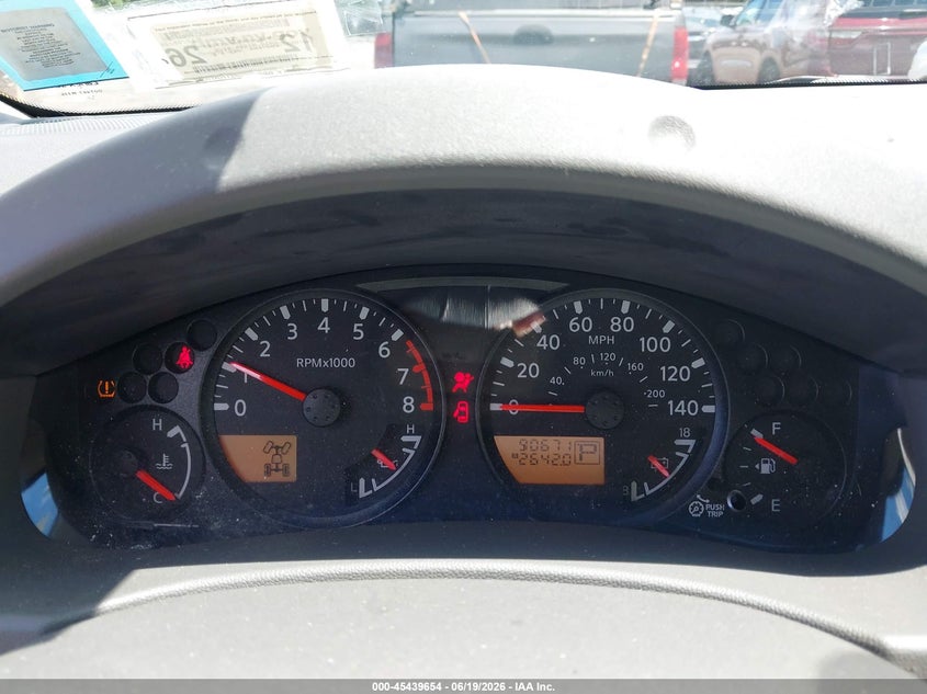 2010 NISSAN NAVARA (FRONTIER) TRUCK 4.0L V-6 DOHC, VVT, 261HP