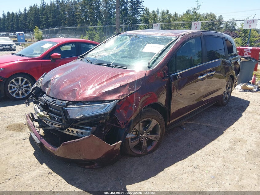 2021 Honda Odyssey Ex 5FNRL6H58MB016309 photo 1