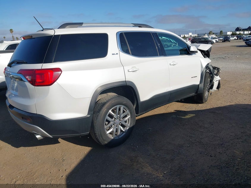 Vin: 1gkknlls0jz223522, lot: 45937796, gmc acadia sle-2 20184