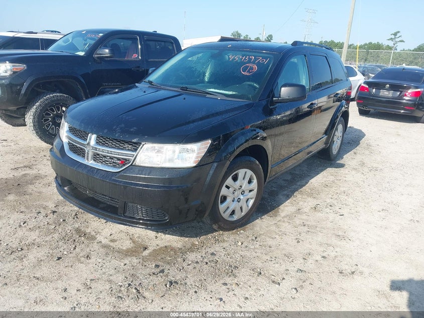 Vin: 3c4pdcab3jt527779, lot: 45937801, dodge journey se 20182