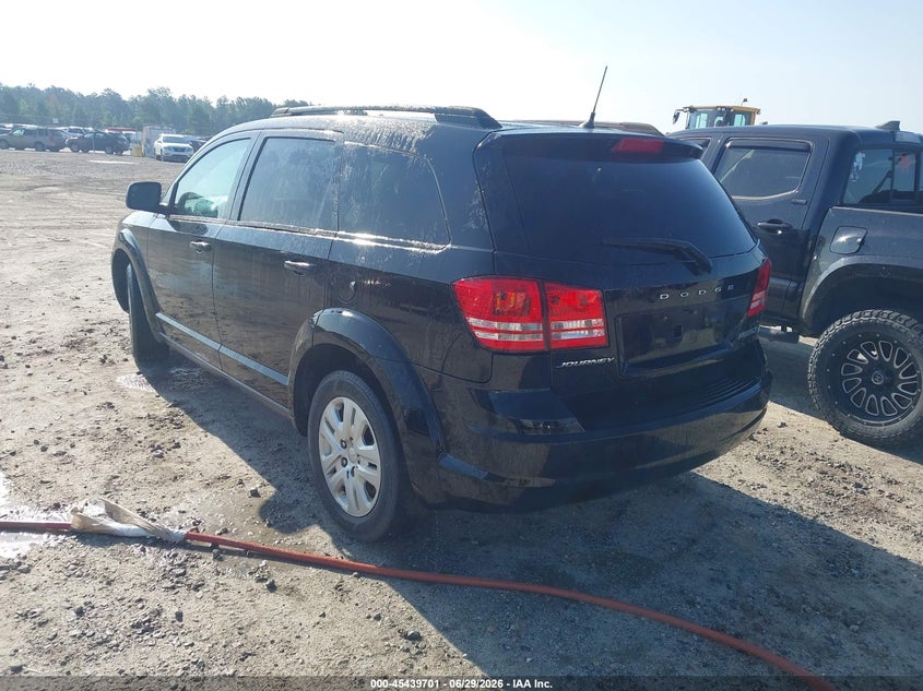 Vin: 3c4pdcab3jt527779, lot: 45937801, dodge journey se 20183