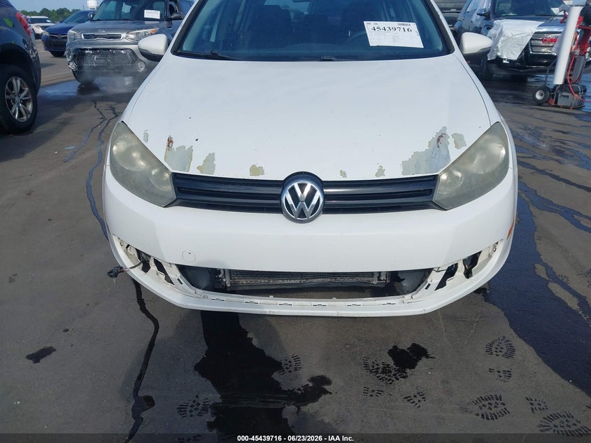 2012 Volkswagen Golf Tdi 4-Door VIN: WVWNM7AJ2CW035862 Lot: 45439716