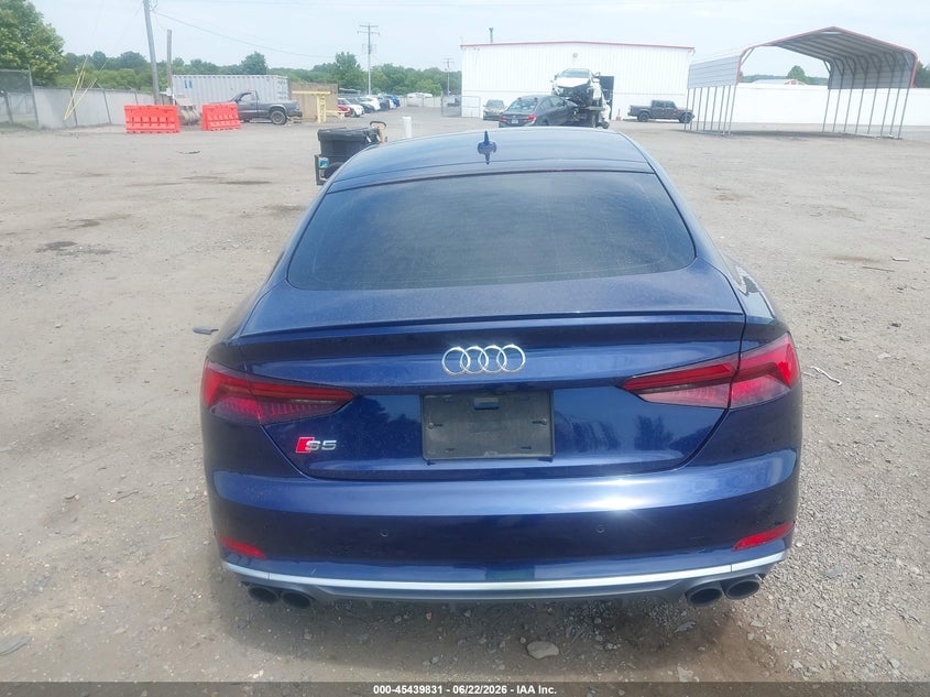 2018 Audi S5 3.0T Premium Plus VIN: WAUB4CF59JA011802 Lot: 45439831