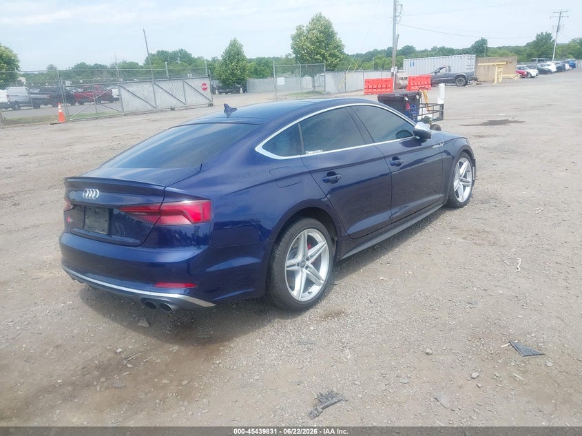 Vin: waub4cf59ja011802, lot: 45937940, audi s5 3.0t premium plus 20184