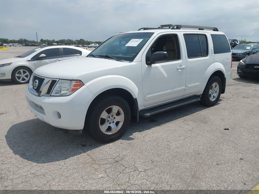 2008 Nissan Pathfinder S 5N1AR18U88C616655 photo 1
